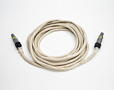 Induktor luftgekühlt Kabel weiss
